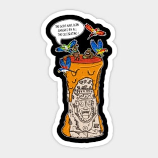 Krakatoa Punch Sticker